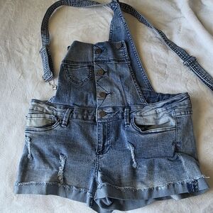 YMI Blue Denim Bib Overalls